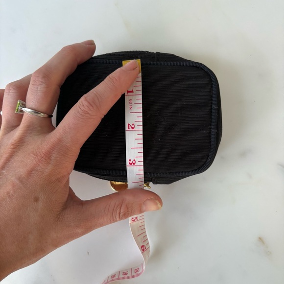 YSL Black Cosmetic Pouch Vintage - Picture 10 of 15
